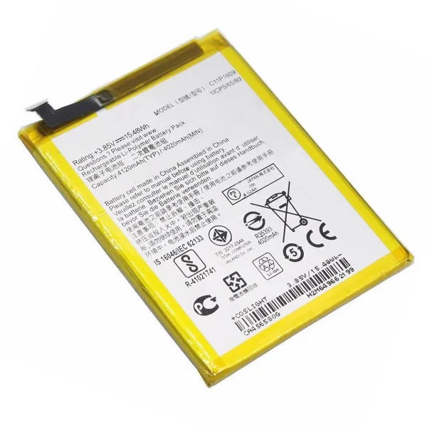 (image for) Replacement C11P1609 Battery for Asus ZenFone 3 Max ZC553KL X00DDA 4 Max ZC520KL X00HD 3.85V 4020mAh