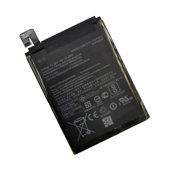 (image for) Replacement C11P1612 Battery for Asus ZenFone 4 Max ZC554KL X001D 3 Zoom S ZE553KL Z01HD 3.85V 4850mAh