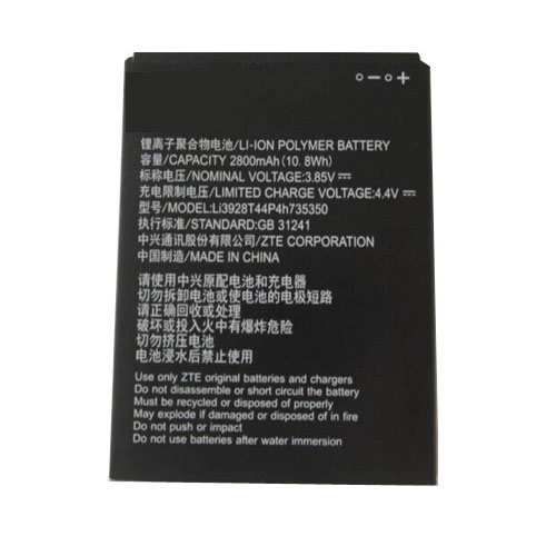 3.85V Replacement Battery For ZTE Li3928T44P4h735350 Q802T Avid Trio Z833 ZFIVE2 Z836BL Z837VL