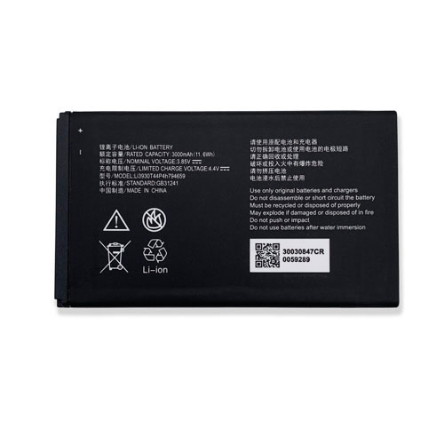 3.85V 3000mAh Replacement Battery For ZTE Li3930T44P4h794659 Velocity 2 MF985 - Click Image to Close
