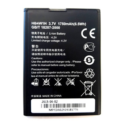 1750mAh HB4W1H Cell Phone Battery Replacement For HUAWEI G510 G520 G525 Y210 Y210C C8813 Prism II