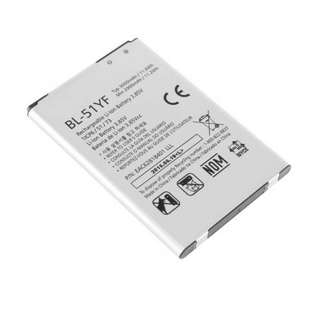 3.8V 3000mAh Replacement BL-51YF Battery for LG G4 H810 H811 LS991 VS986 US991 Stylo - Click Image to Close