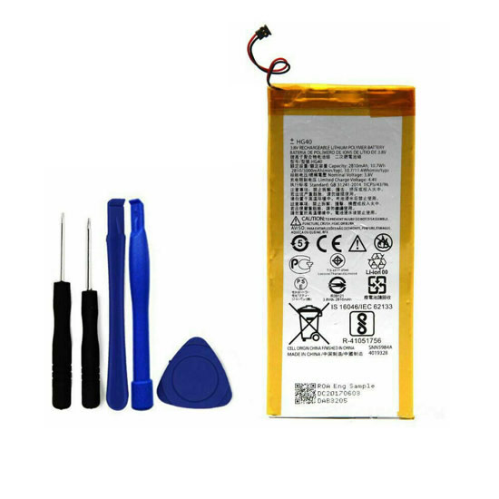 (image for) 3.8V 3000mAh HG40 Battery Replacement For Motorola Moto G5 Plus XT1684 XT1685 XT1687
