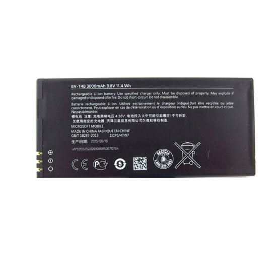 (image for) 3.8V 3000mAh Replacement BV-T4B Battery for Nokia Microsoft 640 XL