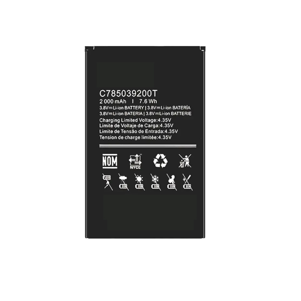 3.8V Replacement C785039200T Battery For BLU Dash G D490U D490L Smartphone 2000mAh