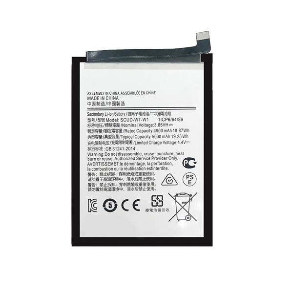 (image for) Replacment SCUD-WT-S-W1 Battery for Samsung Galaxy A22 5G A226 SM-A226B 3.85V 5000mAh