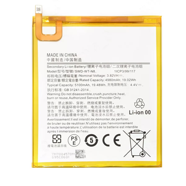 (image for) 3.85V SCUD-WT-N8 SWD-WT-N8 Battery for Samsung Tab A 8.0 2019 SM-T290 SM-T295N Replacement