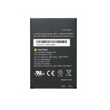 New 3.85V 4900mAh Replacement BAT-04900-01S Battery for Sonim XP8 XP8800 - Click Image to Close