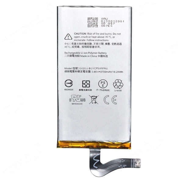 (image for) 3.85V G020J-B Replacement Battery For Verizon Google Pixel 4 XL 3700mAh