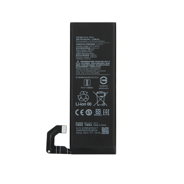 (image for) 3.87V Replacement Battery For Xiaomi BM4M Mi 10 Pro 5G M2001J1G 4500mAh