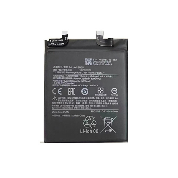 3.85V Replacement Battery For Xiaomi BM55 Mi 11 Pro 11pro 11 Ultra M2102K1G M2102K1C 5000mAh